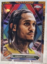2023-24 Topps Chrome - Jordan Clarkson #159 Prism Refractor Basketball Frame