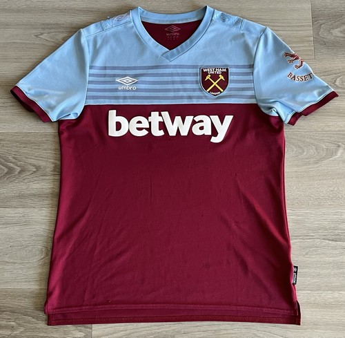 Size Large - 2019-20 West Ham Umbro Home Soccer Jersey