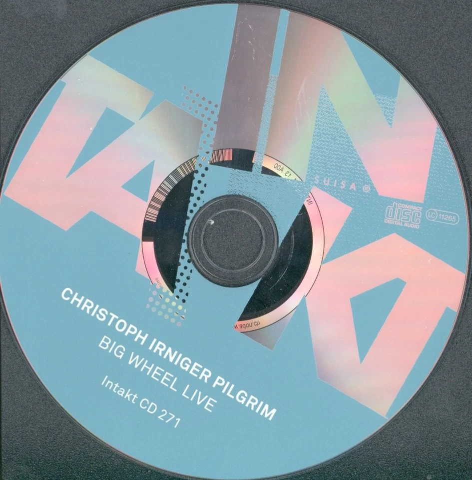 Christoph Irniger Pilgrim Big Wheel Live CD Schweiz Intakt 2016 Promo Mit - Bild 3 von 3