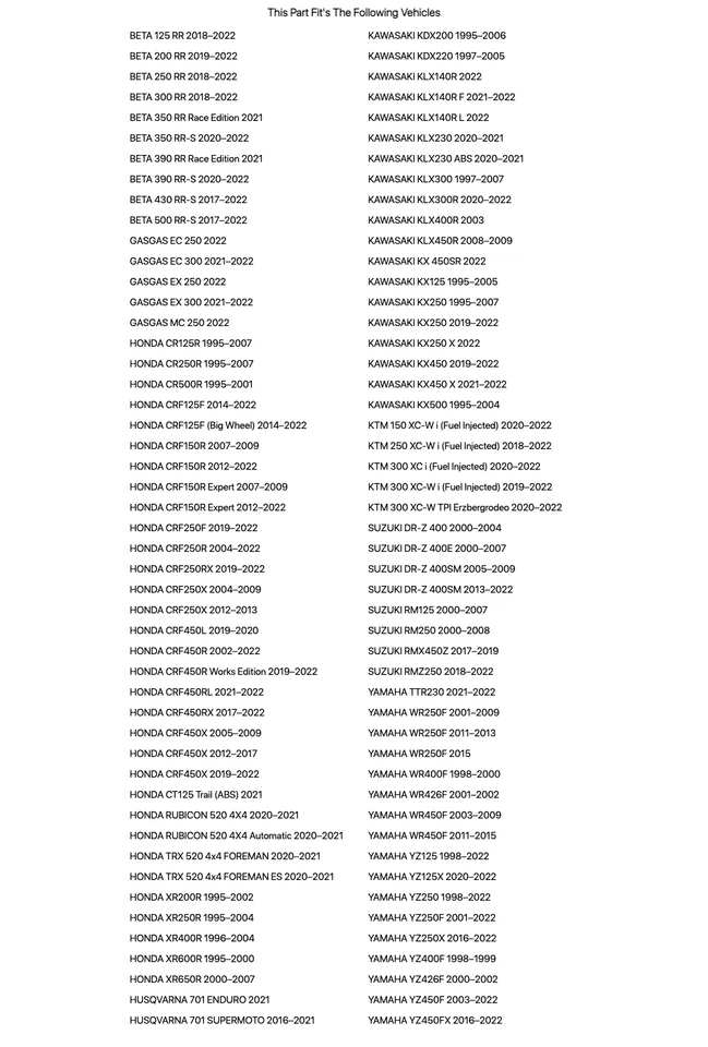 Protetor de velocímetro de vapor de tarugo Trail Tech, braçadeira de guidão - Imagem 2 de 2