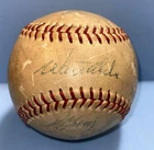 1967 Los Angeles Dodgers Team Signed Autographed Baseball (17) Alston Drysdale