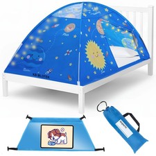 Outer Space Full Bed Tent for Kids - Educational Indoor Fort - Magical Dream Ten