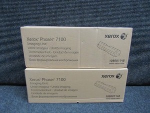 LOT OF 2! GENUINE XEROX 108R01148 (PHASER 7100) COLOR IMAGING UNIT