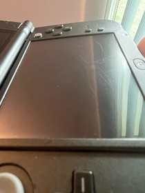 Nintendo &ldquo;New&rdquo; 3DS XL Metallic Gray Handheld Console System RED-001 Tested