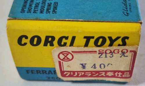 Corgi Toys No. 314 Ferrari 'Berlinetta" 250 Le Mans with Box - Picture 10 of 10