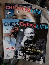 CHESS LIFE 4 BOOK LOT 2017 Game Of Skill Strategy Gaming US FEDERATION Magazine 