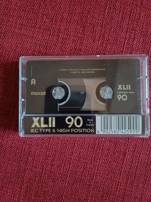 Maxell XL II 90 Audio-Kassette, 90 Minuten