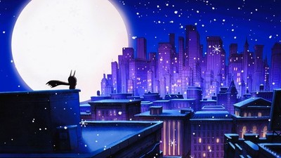 2023 Merry Little Batman Movie Poster 11X17 Luke Wilson Yonas Kibreab DC    