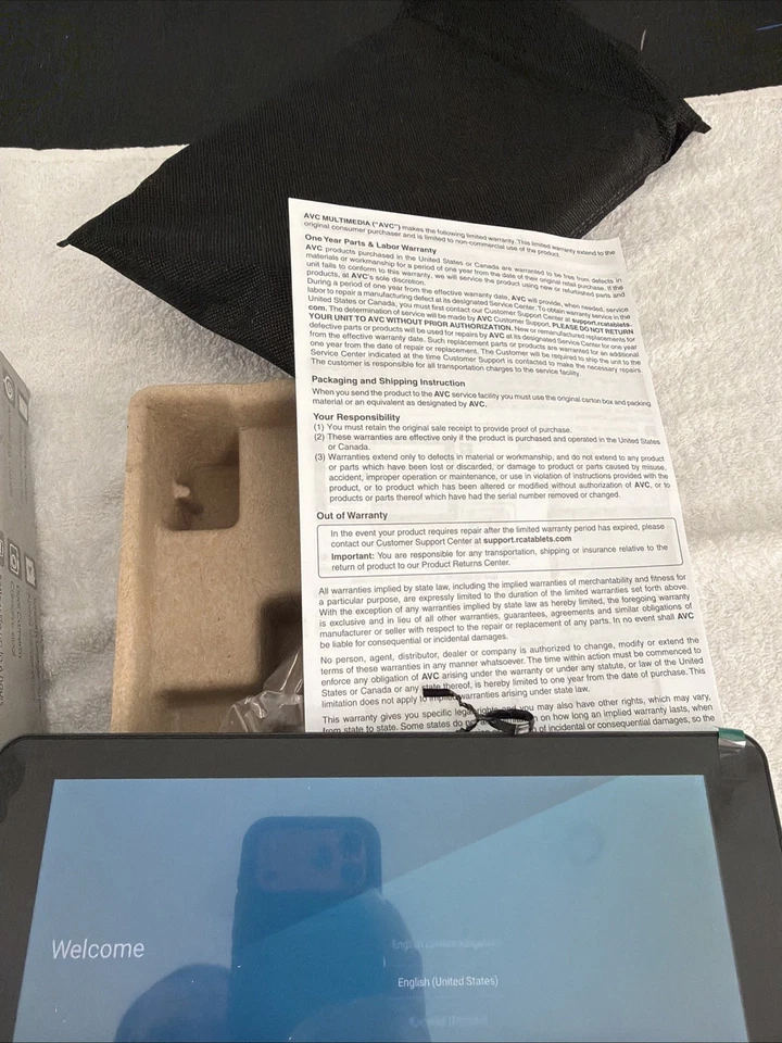 RCA tablet Viking Pro RCA 10, 32GB, Wi-Fi, 10.1 in - Black Tablet - Image 4 of 4