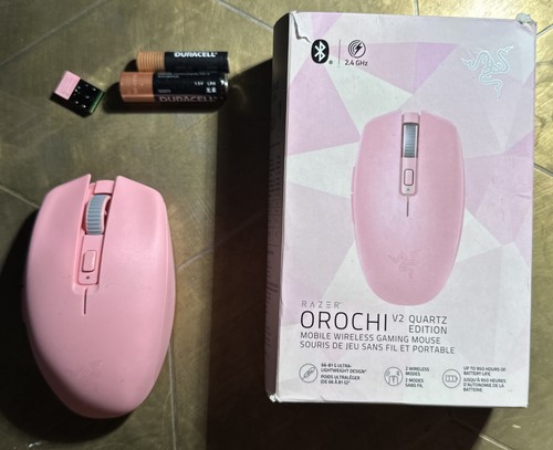 Razer Orochi V2 Mobile Wireless Gaming Mouse: - Quartz Pink--EXCELLENT - 第 1/1 張圖片