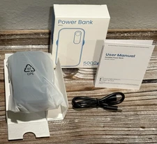 Power Band Portable Charger Black USB-C Charging Input Output W/ Lighting Cord