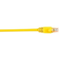 Black Box Cat6 Value Line Patch Cable, Stranded, Yellow, 2-ft. 0.6-m -