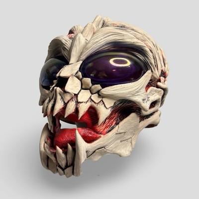 Down To Earth Alien Halloween Mask BSS BYBY Vintage Be Something Studios Monster