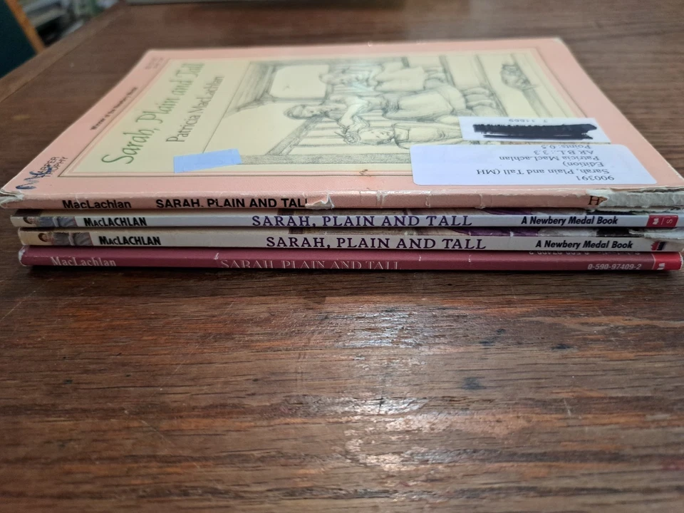 Lot of 4 books SARAH PLAIN and TALL MacLachlan GUIDED READING classroom set - Image 3 of 3