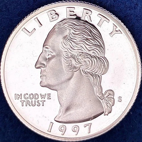 1997-S Washington Silver Quarter DCAM Ch Proof