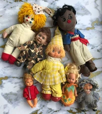 Vintage Dolls Soviet GDR Ukraine Beautiful Cute Nice Little Dolls by Your Choice