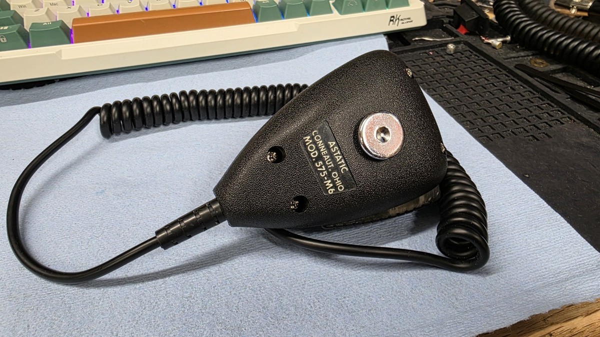 Astatic 575-M6 幻のアスタティック セラミックマイク 絶販品！