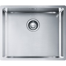 Franke Box BXX 110-50 Undermount 1 Bowl Stainless Steel Kitchen Sink