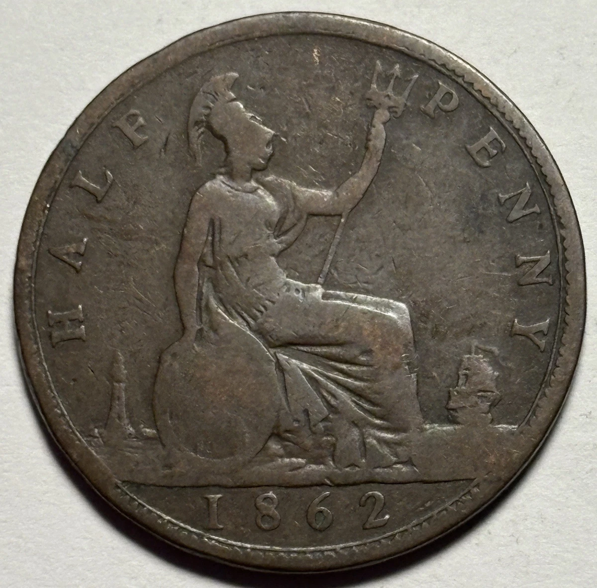 1862 Year UK Half Pennies for sale | eBay