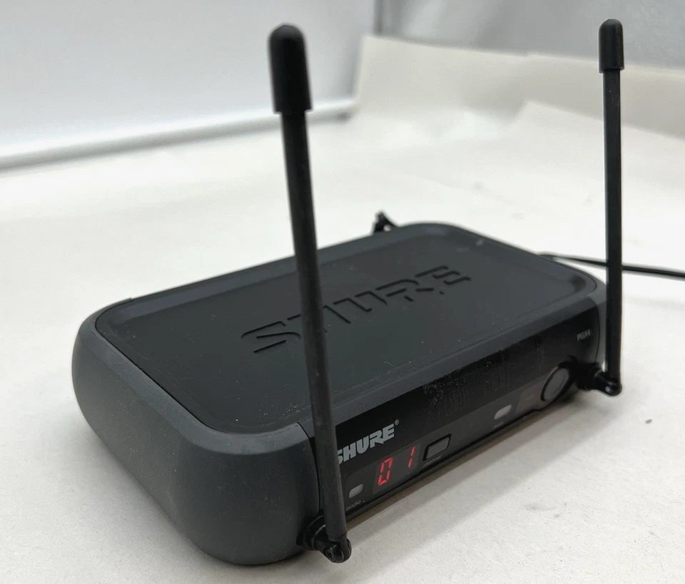 Shure PGX4 H6 524-542MHz Wireless Microphone Receiver w/ Power Supply - Image 3 of 4