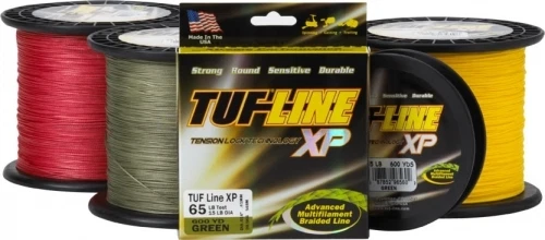 TUF-Line XP Amarillo 130 lb Prueba 600 yardas Multifilamento Trenza Línea de Pesca Foto 2 de 2