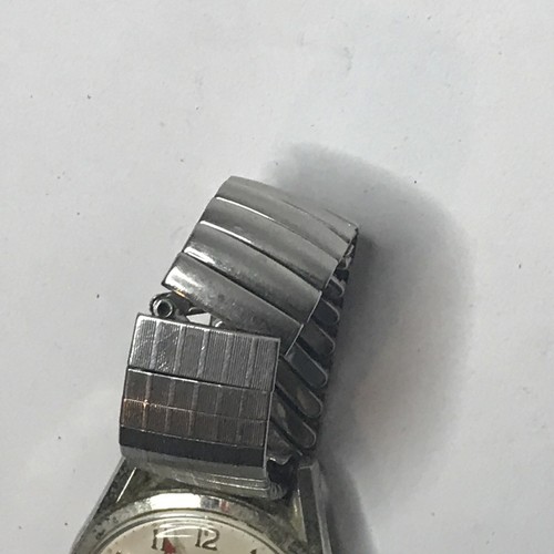 Vintage 1970's Waltham 17j Automatic Mens Red Second Pointer Wrist Watch Nice 10 - Picture 6 of 11