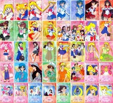 Sailor Moon - World Carddass EX 1 Card SET of 40 NM Mercury Mars Jupiter Venus