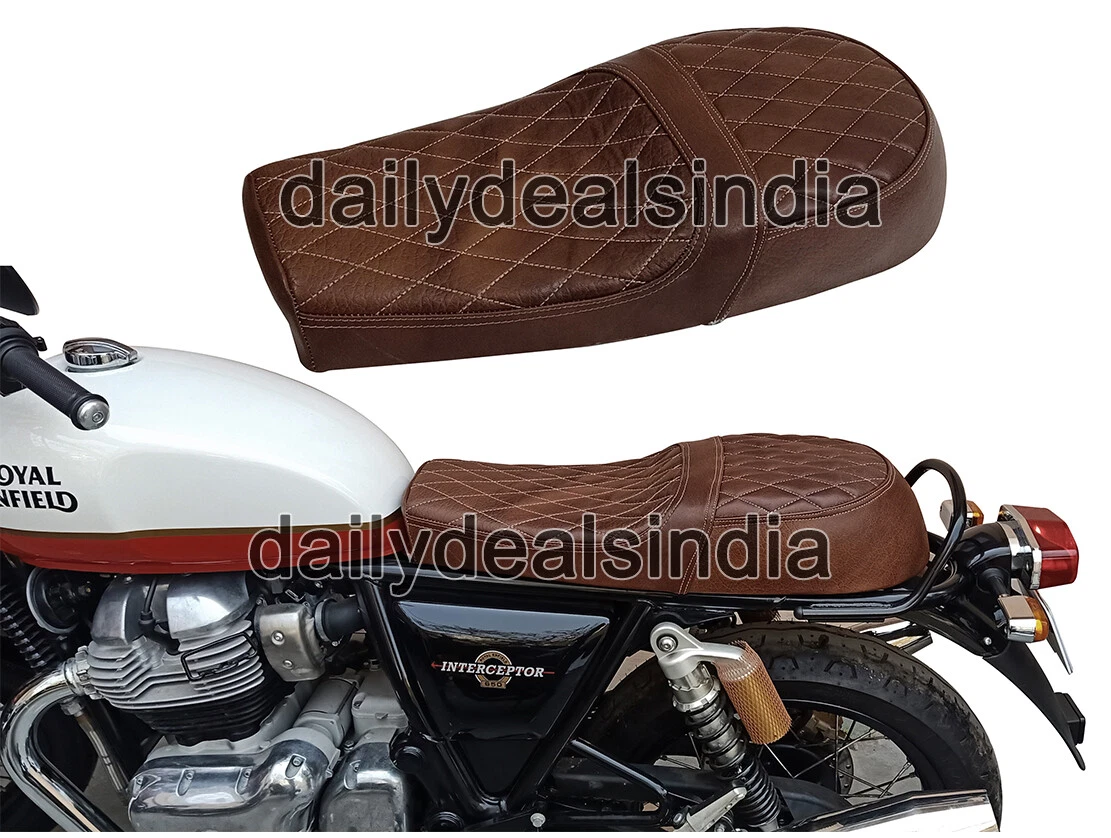 Royal enfield interceptor seat cheap upgrade