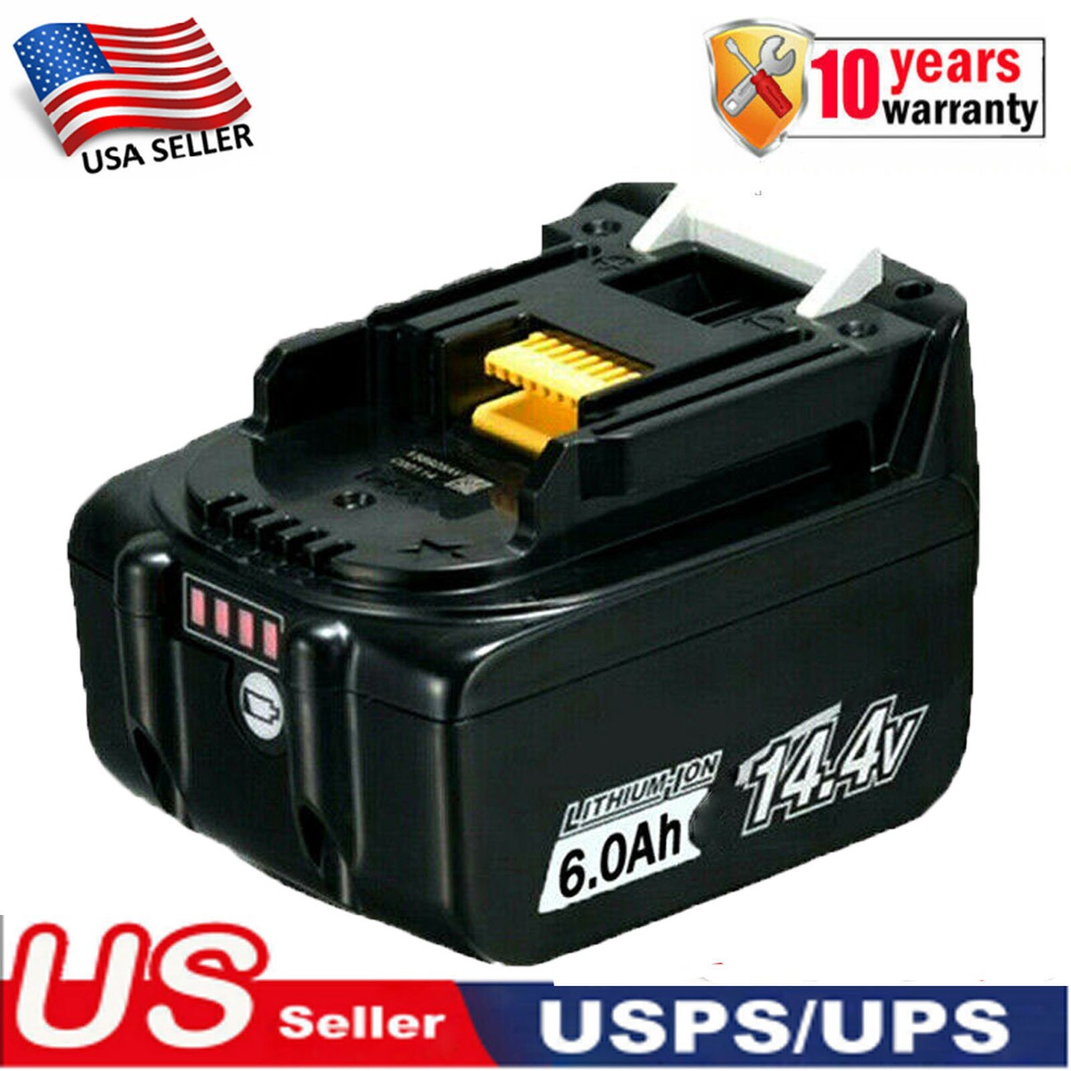 For Makita 14.4V BL1430B 6.0Ah Lithium BL1415 BL1460B LXT For Makita 14.4V BL1430B 6.0Ah Lithium BL1415 BL1460B LXT