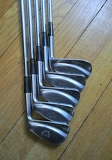 Vintage MacGregor Model 67 by Nicklaus Irons RH 3,4,5,6  9 Set 5 Steel Shafts