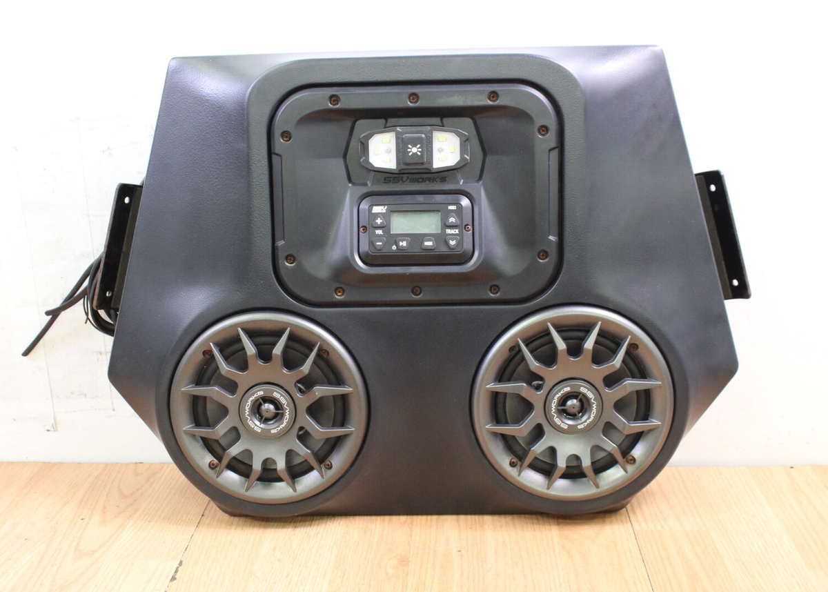 2011 POLARIS RZR 900 XP SSV WORKS ROOF MOUNT SPEAKER SYSTEM | eBay