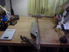 antique acme,segment primitive wooden handel corn,seed planter