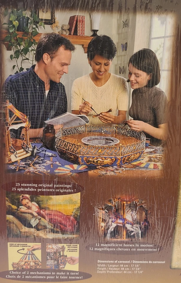 Построенная Художественная Коллекция Заколдованная Карусель Музыкальный Вреббит Новый в Коробке - Изображение 3 из 4