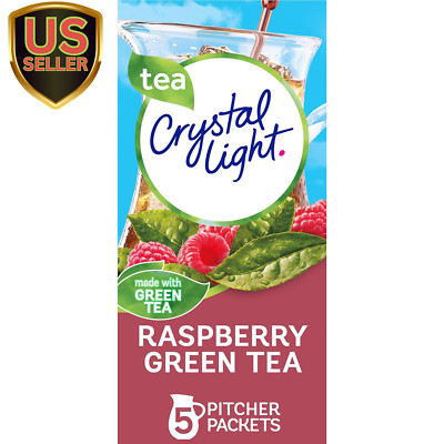 Raspberry Green Tea Naturally Flavored Powdered Drink Mix, 60 Ct Pack, 12 Canist