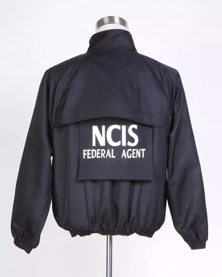New NCIS Black Staff Jacket Costume Cosplay Carnival Unisex Daily