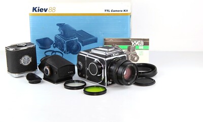 NEW Kit Camera KIEV 88 TTL Lens ARSAT B f 2,8/80 mm Medium