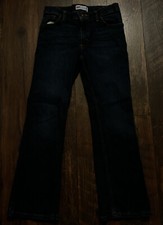 Wrangler Jeans 14 Regular Youth Size Blue Denim Classic Boot Cut Teens Girls