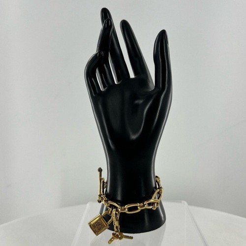 Juicy Couture Locket and Keys Bracelet