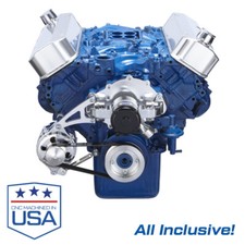 Big Block Ford Serpentine System Electric Water Pump Bbf 429 460 All Inclusive
