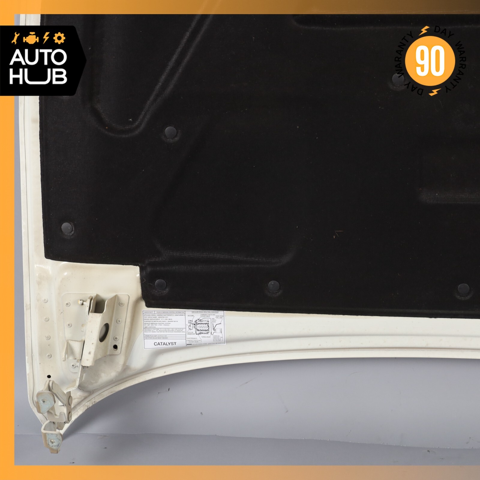 08-19 Maserati GranTurismo M145 Hood Bonnet Cover Panel Assembly OEM 61k