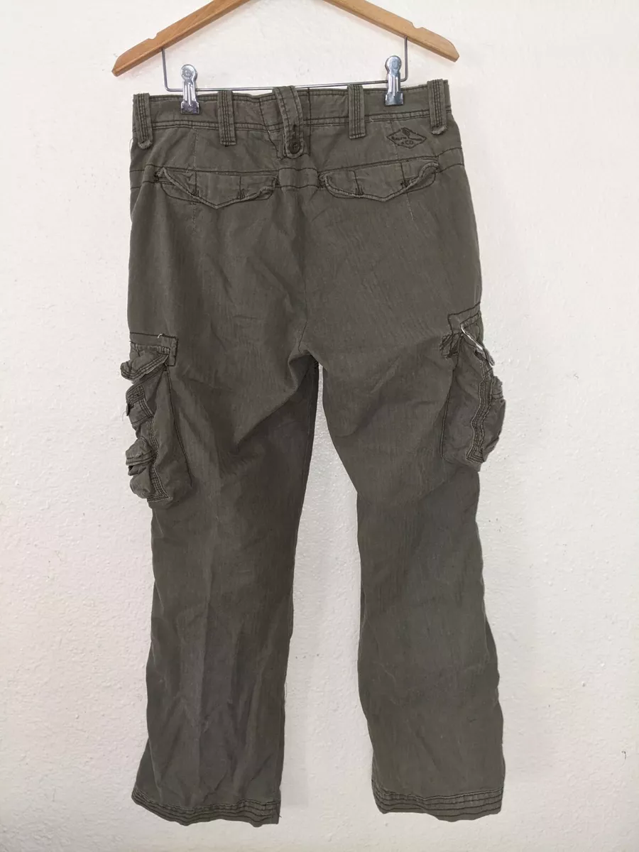 Vintage Polo Ralph Lauren 34x30 Military Paratrooper Pilot Olive Cargo Pant rrl