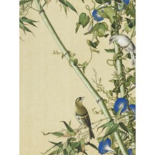 Castiglione Bamboo Tree Birds Painting Extra Large Art Poster