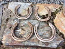 Horseshoe Used Horse Shoes Old horseshoes X4