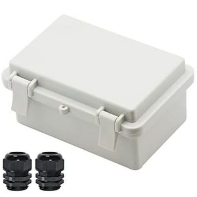 Zulkit Junction Box ABS Plastic Dustproof Waterproof IP65 Assorted Sizes