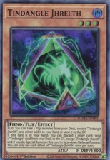 YUGIOH..TINDANGLE JHRELTH..DAMA-EN095..NM/MT/NP..1ST EDITION..SUPER RARE