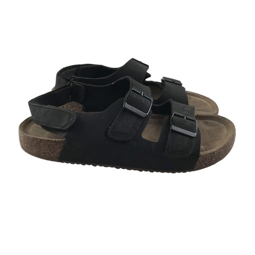 Next Sandal shoe size 2 black straps and brown sole - Picture 4 of 10