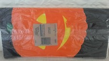 Vintage Halloween Paper Decorative Tablecloth 54"x96" by Gibson Made in USA
