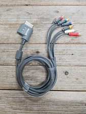  Microsoft Xbox 360 Console Component HD TV AV Cable Wire
