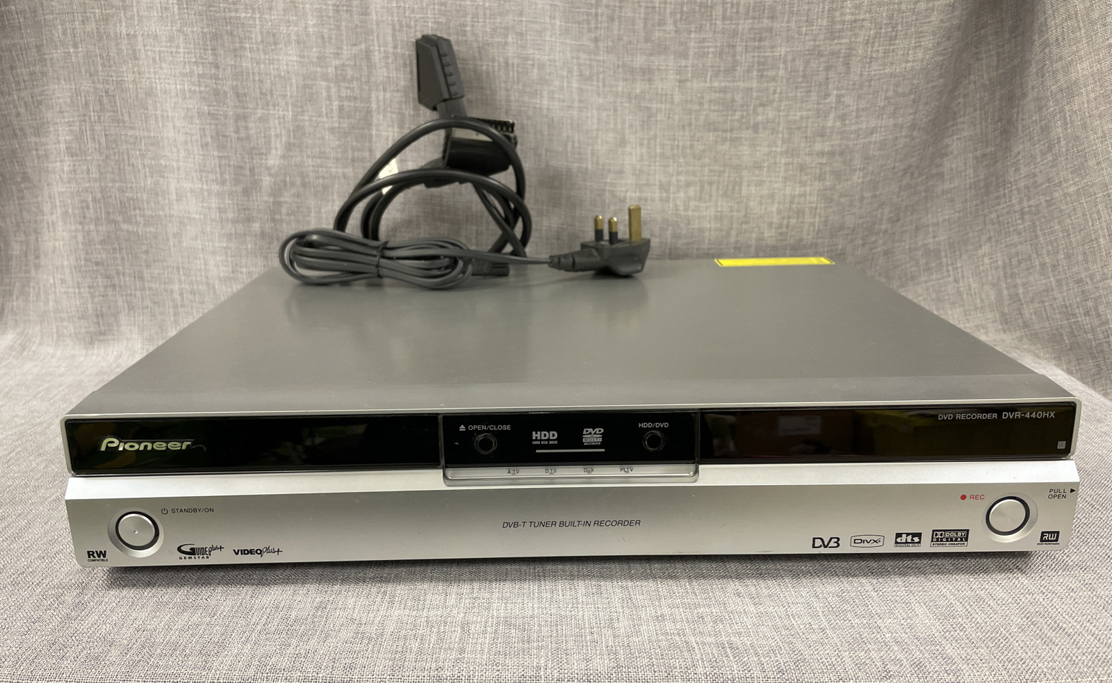 Pioneer DVR440HXS HDD & DVD Recorder NO Remote REGION FREE eBay