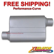 2.5" Offset - Performance Exhaust 2 Chamber Muffler - Xlerator VX Series VX2543